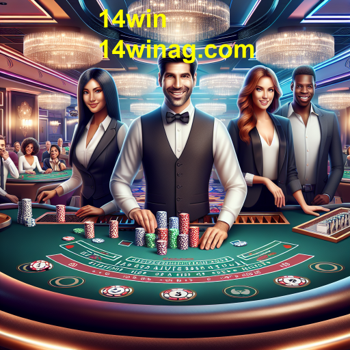 Experiência Imersiva de Blackjack ao Vivo no 14win